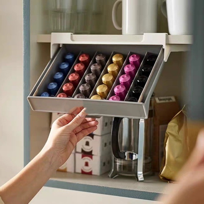 Coffee Equipment Organizer - Pojemnik na kapsułki kawy, organizer na