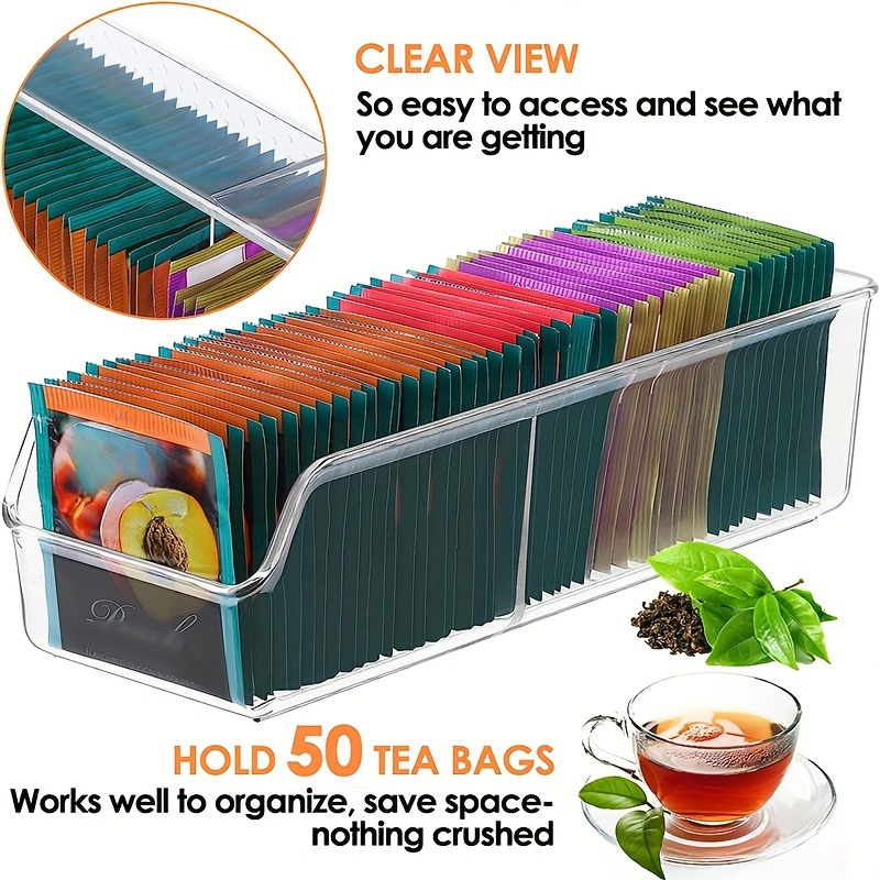 Coffee Equipment Organizer - 1 szt. Przezroczysty organizer na torebki