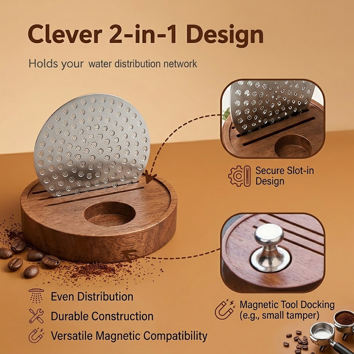 58mm 1/2/3 szt. Siatka do espr – Coffee Equipment Organizer recenzja i cena